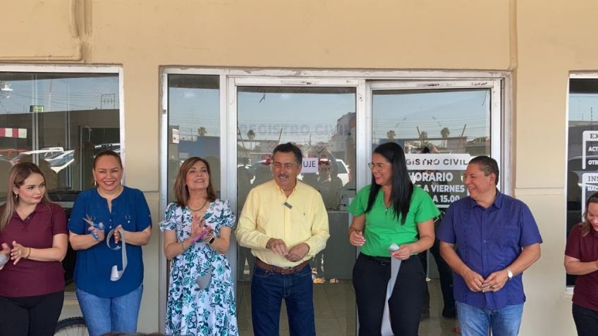 Ciudad Obregón: Inauguran oficina del Registro Civil para mejorar los procesos