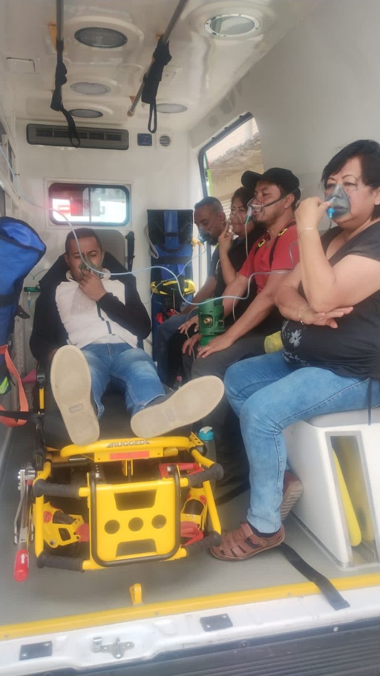 Derrame químico en Ecatepec