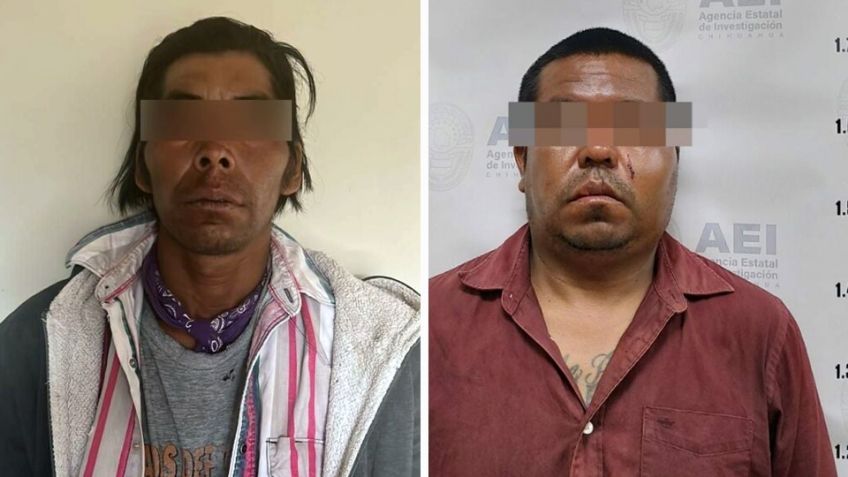 Arrestan a Ricardo y José María por el asesinato de hombre y mujer en Chihuahua; los apuñalaron