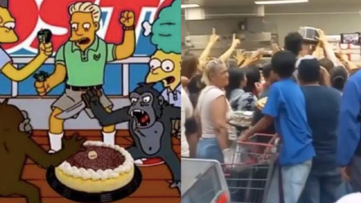 (VIDEO) De no creer: Tras polémica en Costco, clientes se pelean por alcanzar un pastel