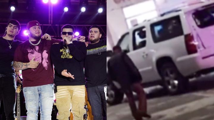 Filtran VIDEO del momento en que balean a guardias de Fuerza Regida; así los emboscaron