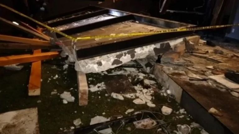 Zona donde murió el hijo de Matilde Obregón