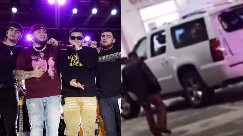 Filtran VIDEO del momento en que balean a guardias de Fuerza Regida; así los emboscaron