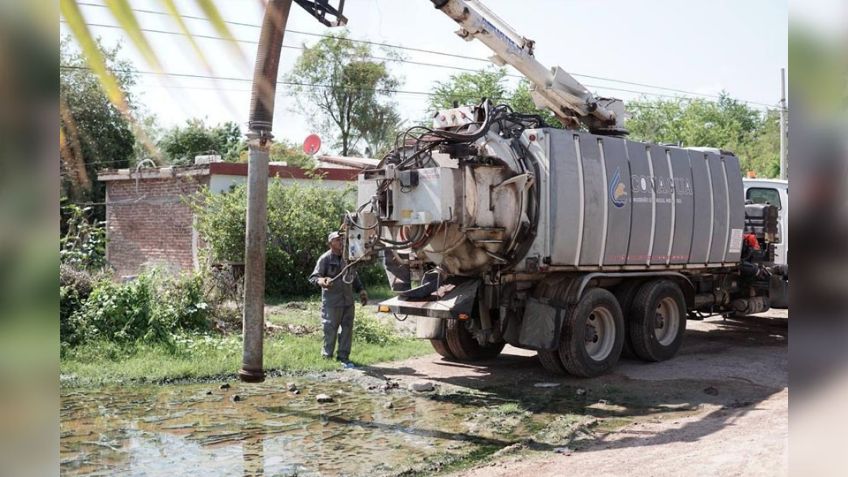 Navojoa: Conagua elimina lagunas de aguas negras en San Ignacio Cohuirimpo
