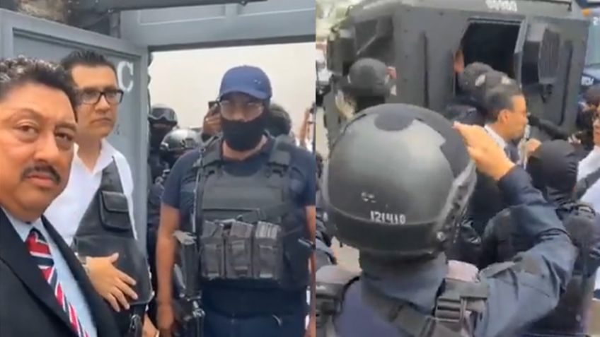"Están mis hijos chiquitos": Filtran VIDEO del arresto de Uriel Carmona, fiscal de Morelos, en su casa