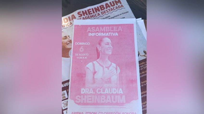 Claudia Sheinbaum llega a Ciudad Obregón entre dispendio de recursos; la austeridad no es de su interés