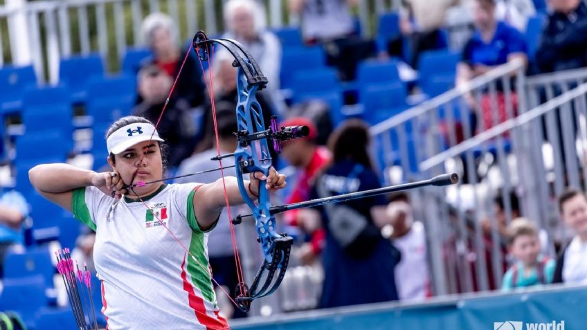 Andrea Becerra gana la medalla de plata en Mundial de Tiro con Arco y aumenta la cuenta para México