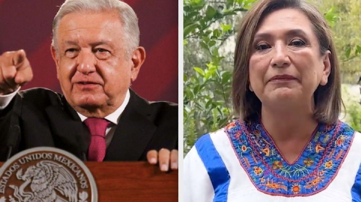 AMLO niega ataques a Xóchitl Gálvez y amaga desafuero: "¿Dónde está la violencia política de género?"