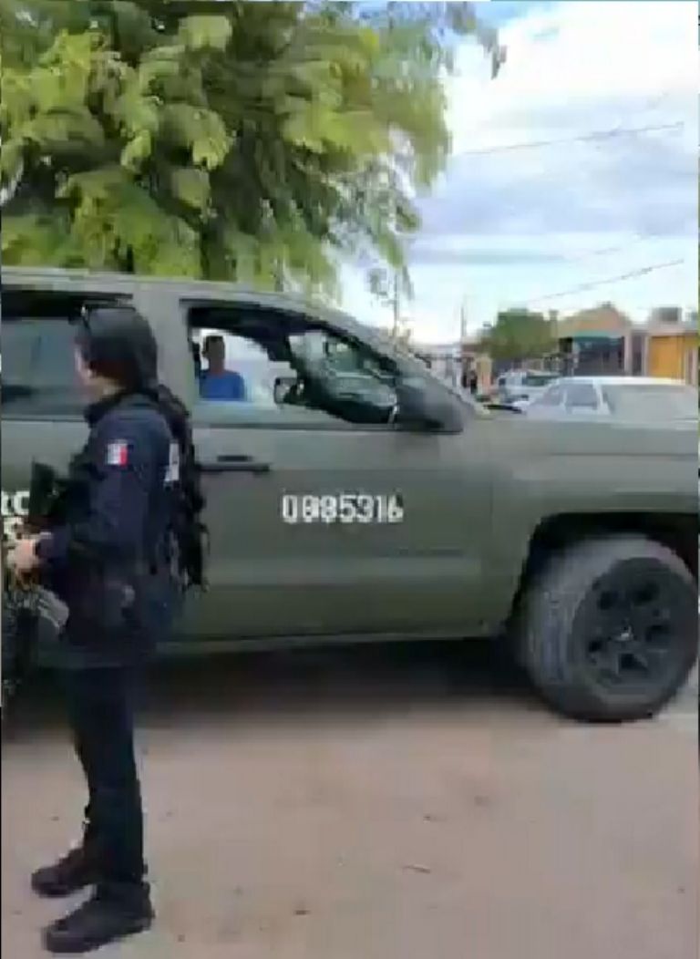Balacera en Ciudad Obregón, Sonora, moviliza a las autoridades. Foto. Facebook