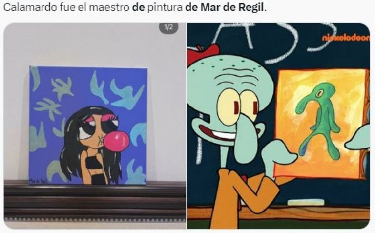 Pinturas de Mar desataron los memes
