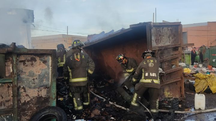 Incendio en la Central de Abasto: Bomberos de la CDMX logran controlar el siniestro en Iztapalapa