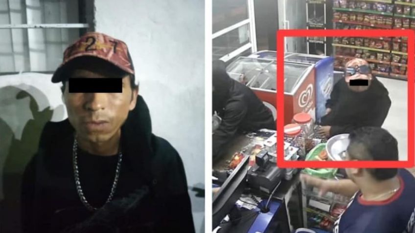 VIDEO: Capturan a banda de roba tiendas en Metepec: cámaras de seguridad captan último robo armado