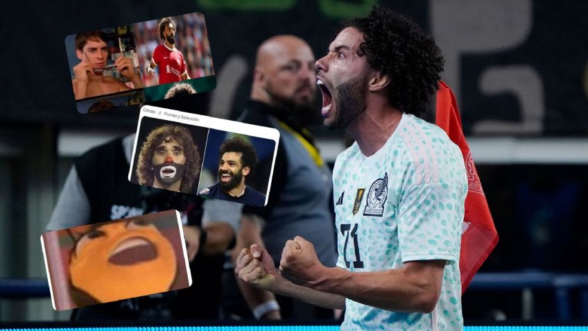 'Chino' Huerta protagoniza los mejores MEMES del empate de la Selección Mexicana