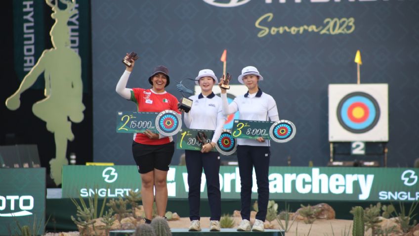 Alejandra Valencia conquista plata en la Final de la Copa del Mundo de Tiro con Arco