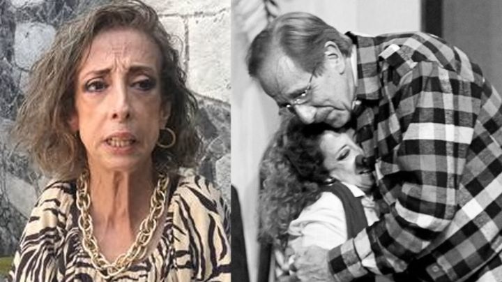 Adiós 'Papiringo': María Elena Saldaña 'La Güereja' llega devastada a funeral de Benito Castro