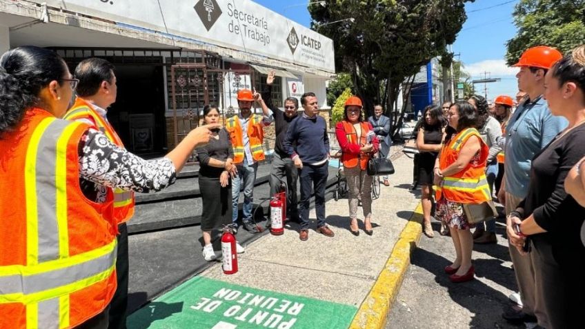Así se vivió el Simulacro en Puebla: Sismo de 7.1 grados en Pinotepa Nacional