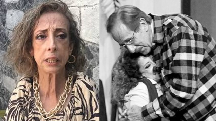 Adiós 'Papiringo': María Elena Saldaña 'La Güereja' llega devastada a funeral de Benito Castro