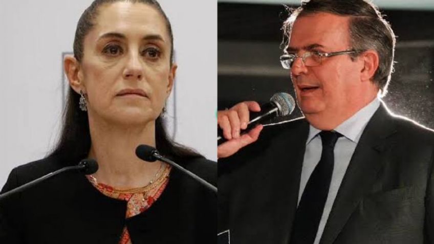 Tras postura de Marcelo Ebrard por resultado de Morena, Claudia Sheinbaum se pronuncia