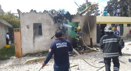 VIDEO: Así fue el terrible desplome de una avioneta en Puebla que dejó tres muertos