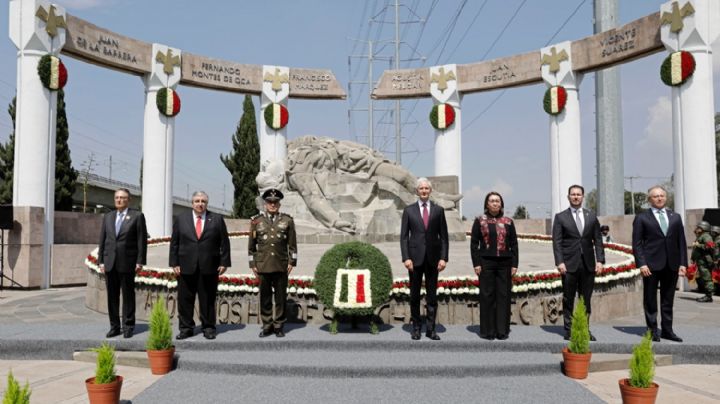 La última y nos vamos: Alfredo del Mazo recuerda a los Niños Héroes antes de decir adiós