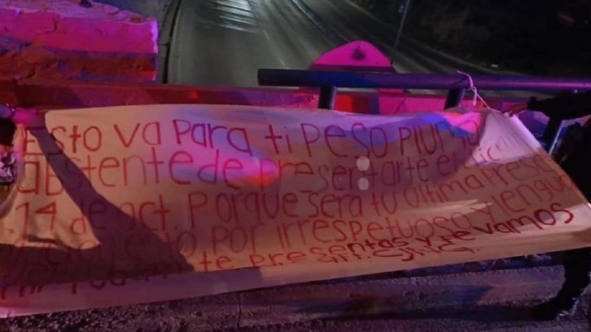 Detienen al encargado de colgar las narcomantas contra Peso Pluma en Tijuana