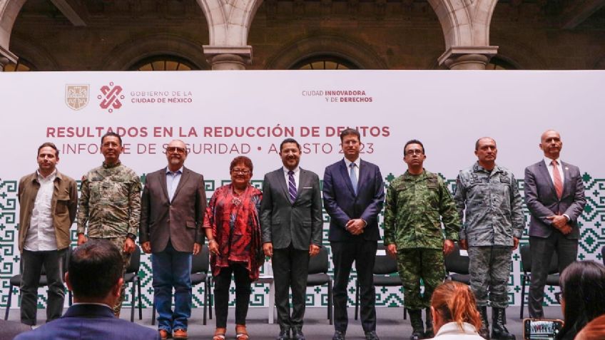 Informe de Evaluación de Incidencia Delictiva refleja disminución en delitos de alto impacto en la CDMX