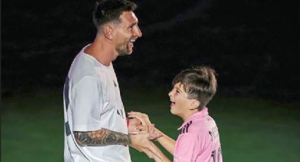 Talento natural: Thiago, el hijo de Lionel Messi ya brilla en la sub 12 del Inter de Miami