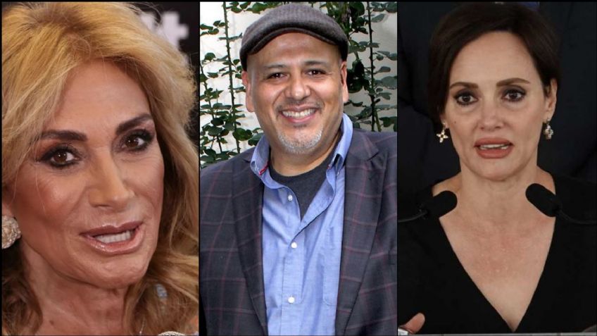 Tunden a René Franco por sumarse al pleito entre Adela Micha y Lilly Téllez; él se defiende