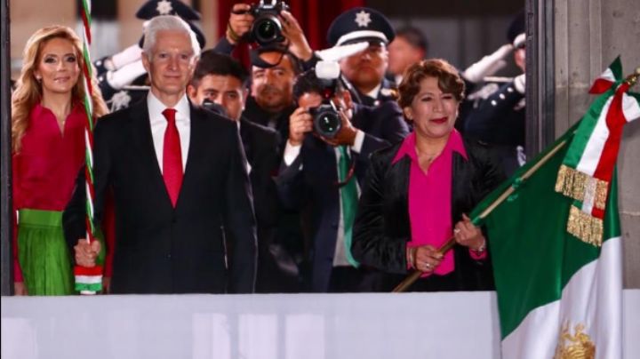 ¿Humillación al PRI? Por esta razón Delfina Gómez acompañó a Alfredo del Mazo en el Grito