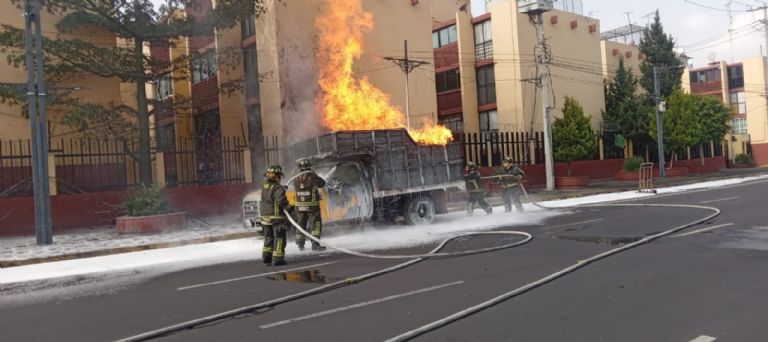 Incendio en Coyoacán