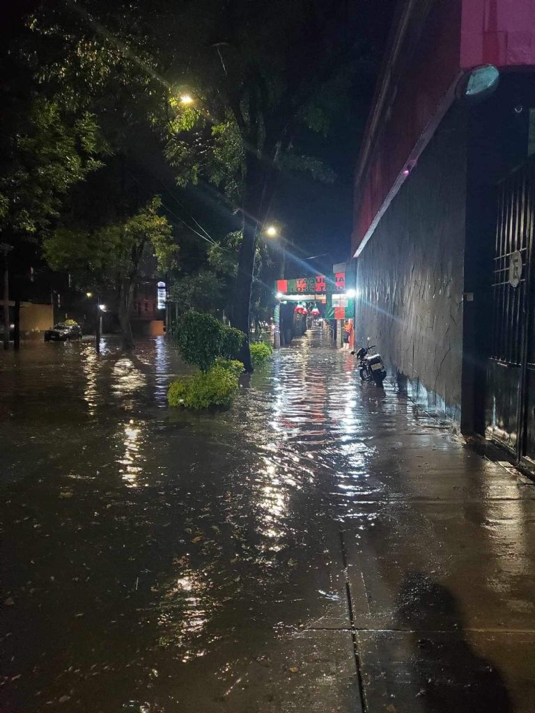 Accidente en calzada de Tlalpan