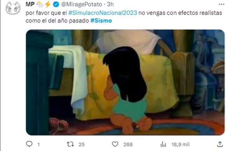Meme simulacro nacional