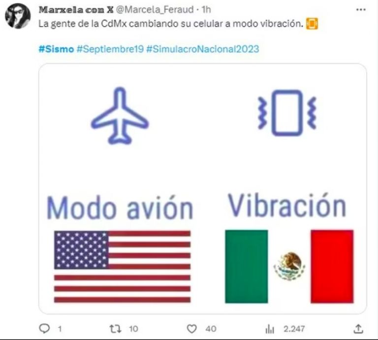 Meme simulacro nacional