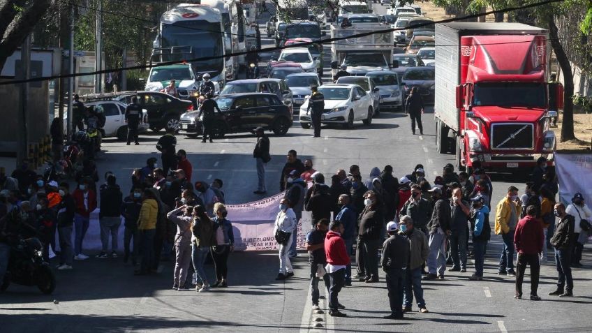 Tráfico en CDMX:  Se espera caos por marchas y bloqueos este 25 de enero en la capital