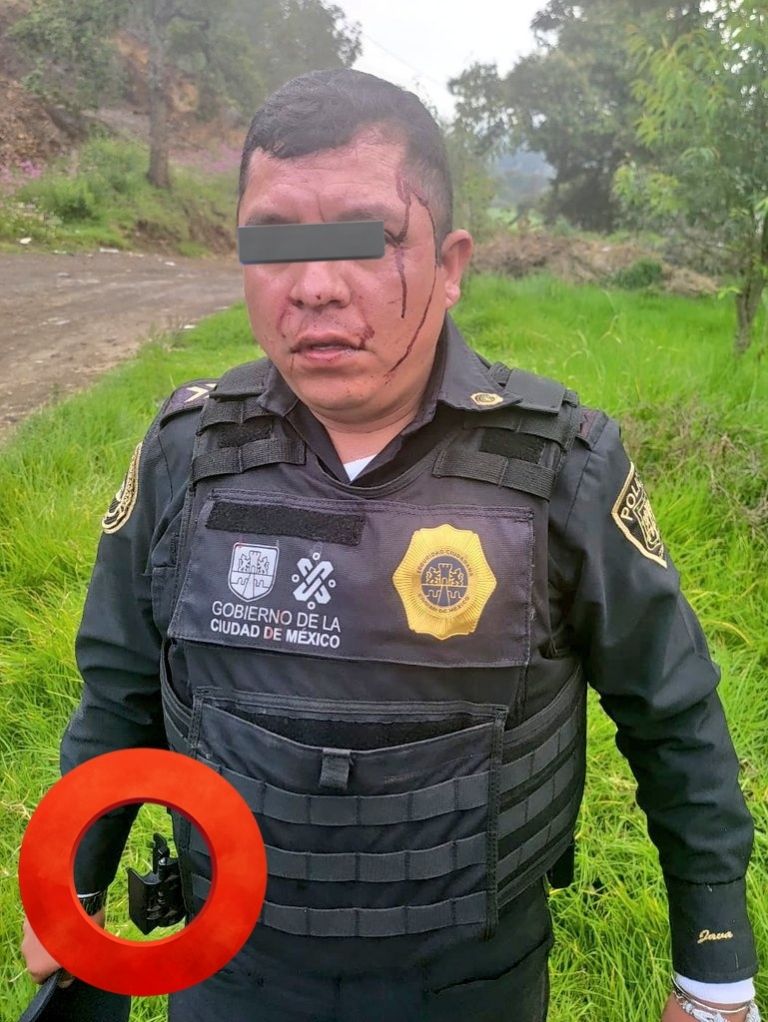 Delincuentes asaltan a policías en Xochimilco