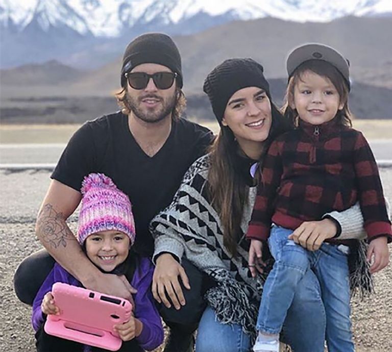 Pablo Lyle y sus hijos