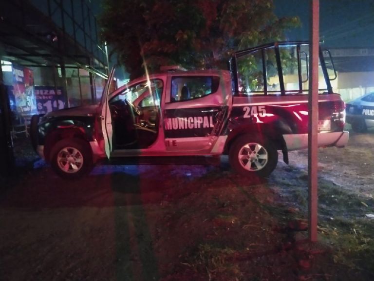 Accidente en Ciudad Obregón no deja heridos. Foto: Facebook