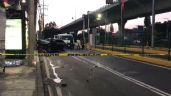 Caos en Periférico Sur tras mortal accidente de un motociclista en Gran Sur, en CDMX