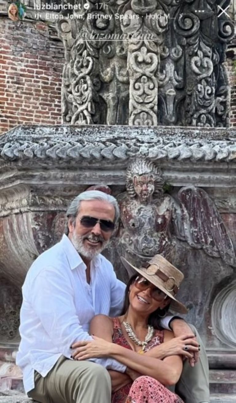 Lorenzo Lazo y Luz Blanchet iniciaron una relación