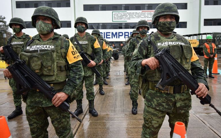 Sedena protegerá a candidatas