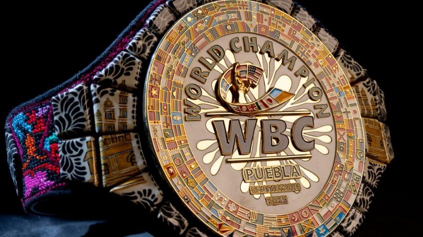 'Canelo' Álvarez vs Jermell Charlo: Así es el hermoso cinturón que se llevará el ganador