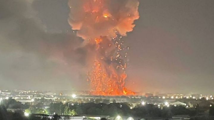 La caída de un relámpago provoca explosión que deja a 1 muerto y más de 100 personas heridas