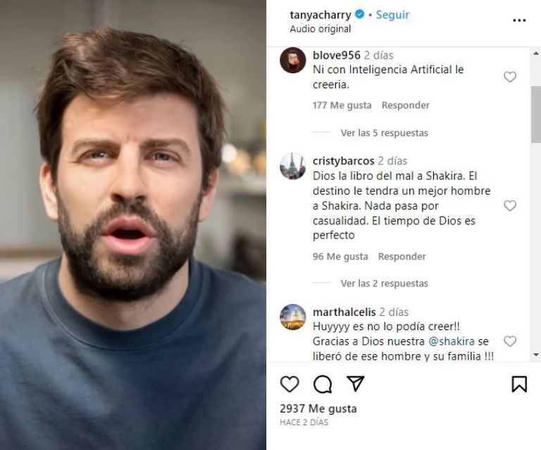 Crean video con IA de Piqué pidiendo perdón a Shakira