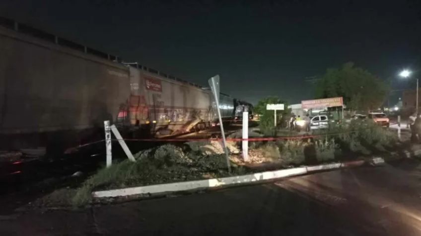 Por intentar ganar el paso, ciclista muere arrollado por el tren en Navojoa