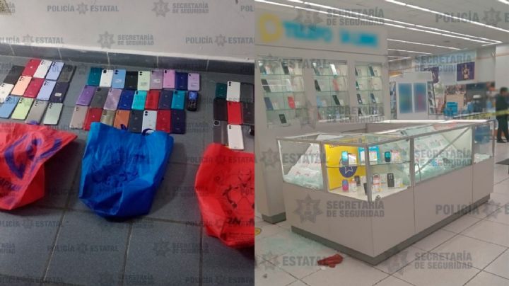 Tras violento robo en centro comercial de Cuautitlán Izcalli, detienen a cuatro menores