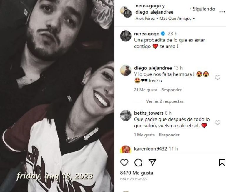 Nerea Godínez le da nueva oportunidad al amor y así lo presume