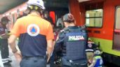 Imágenes fuertes: hombre se arroja a las vías del Metro en Línea 8 y convoy lo atropella