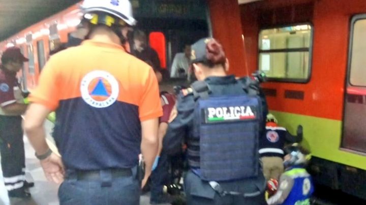 Imágenes fuertes: hombre se arroja a las vías del Metro en Línea 8 y convoy lo atropella