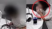 VIDEO: Con tal de tener un iPhone 14, mujer lo roba de una tienda ¡a mordidas!