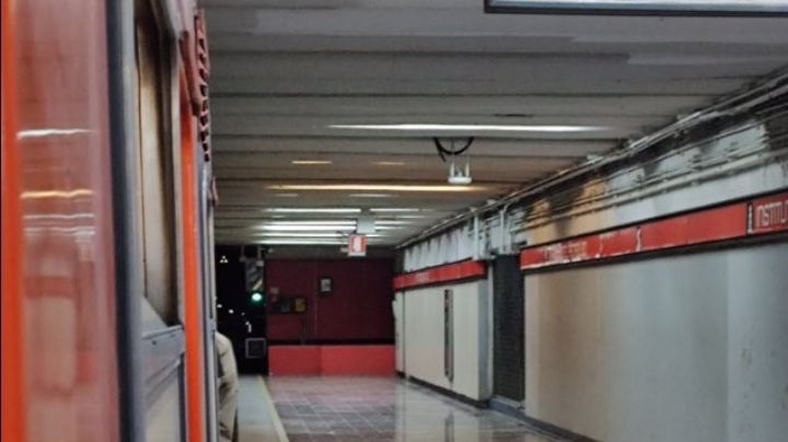 Rescatan a perrito de las vías del Metro en la estación Oceanía; suspenden el servicio